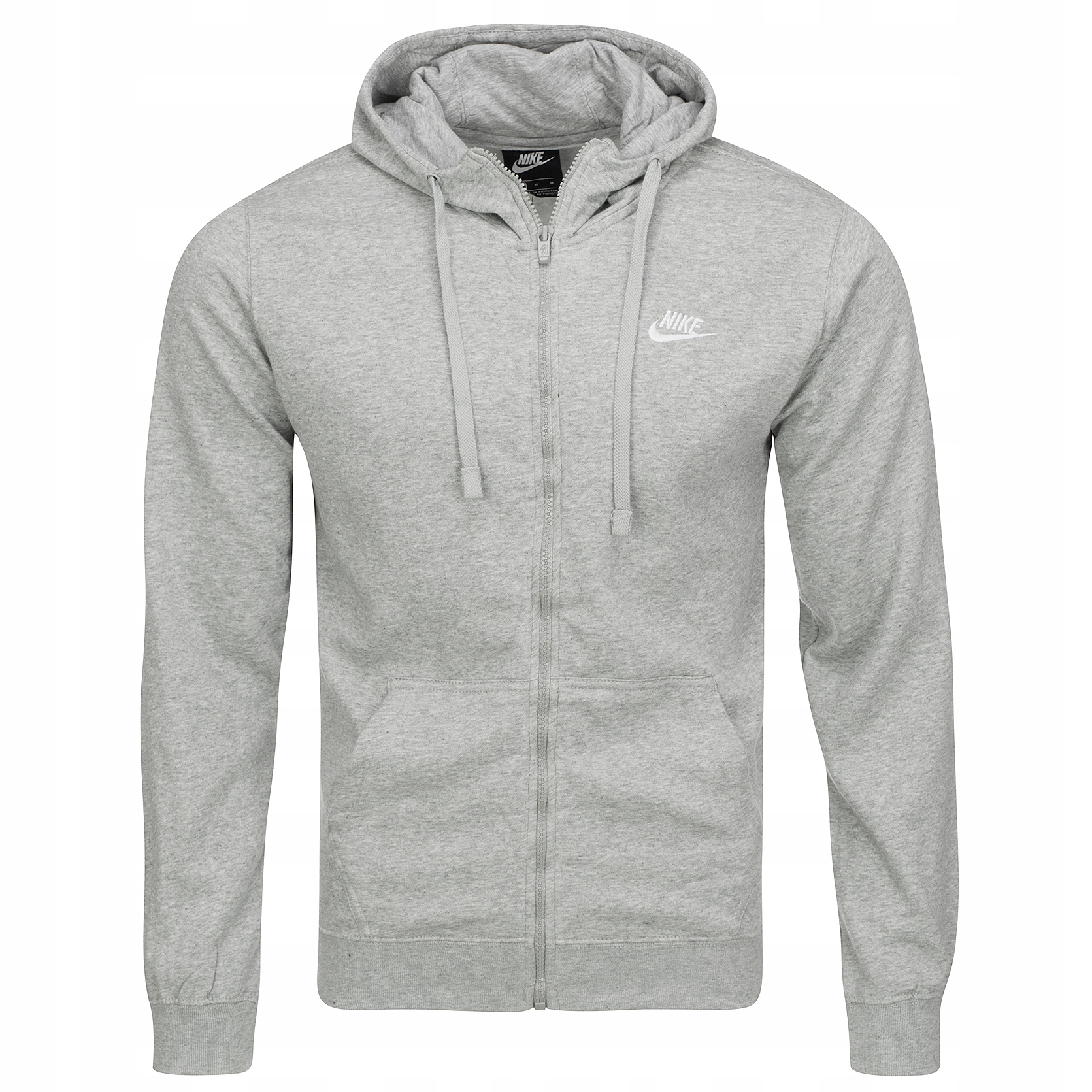 

Nike szara bluza męska z kapturem bawełna L