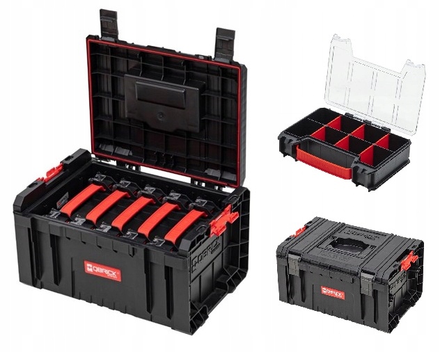 Box Na Nářadí 5 Organizérů Systém Qbrick Pro Skříň Na Nářadí