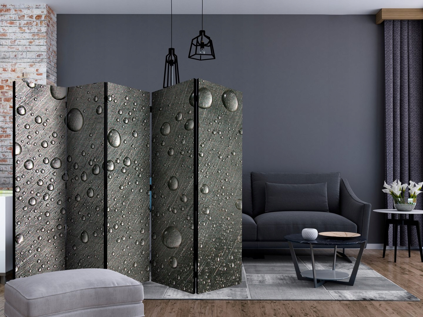 PARAWAN POKOJOWY ŚCIANKA DZIAŁOWA OBUSTRONNY Producent DecoNest