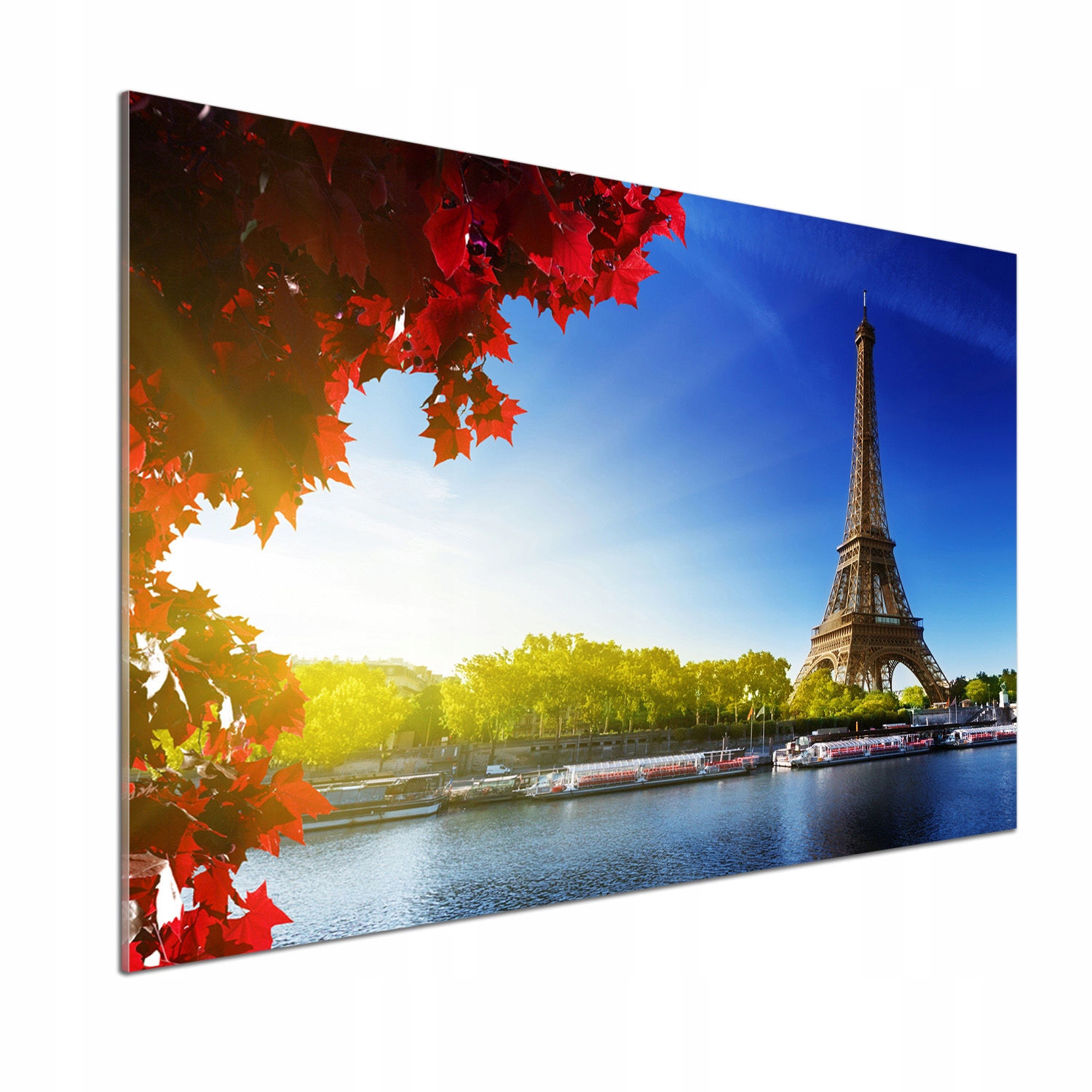 Panel do kuchyne Eiffelova veža Paríž 100x70 Lepidlo