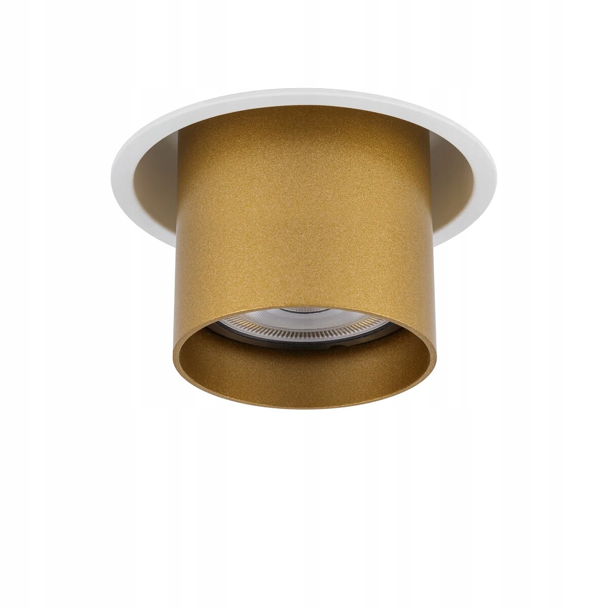 Podomítková bodová lampa kulatá zlatá bílá nastavitelná Mono Nowodvorski