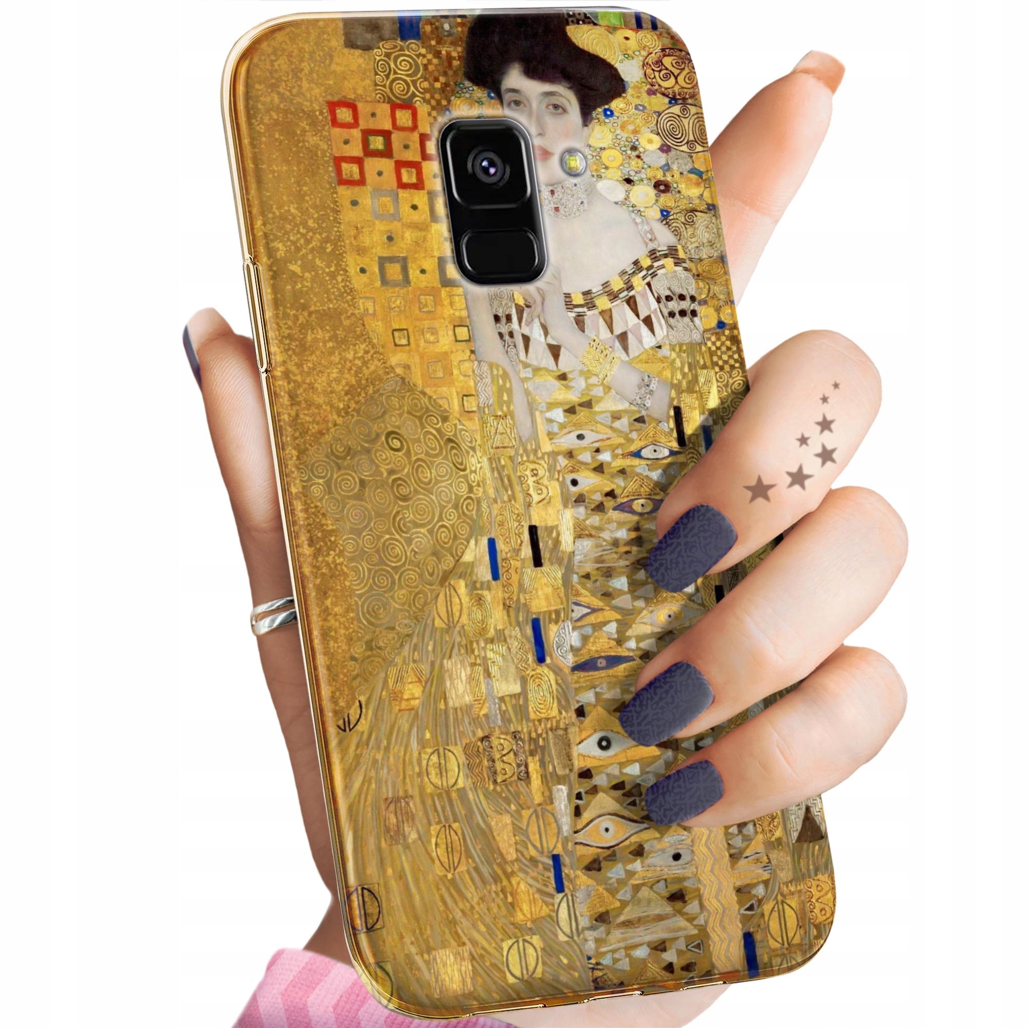 Etui Do Samsung Galaxy A5/A8 2018 Klimt Gustav Pocałunek Obudowa Case