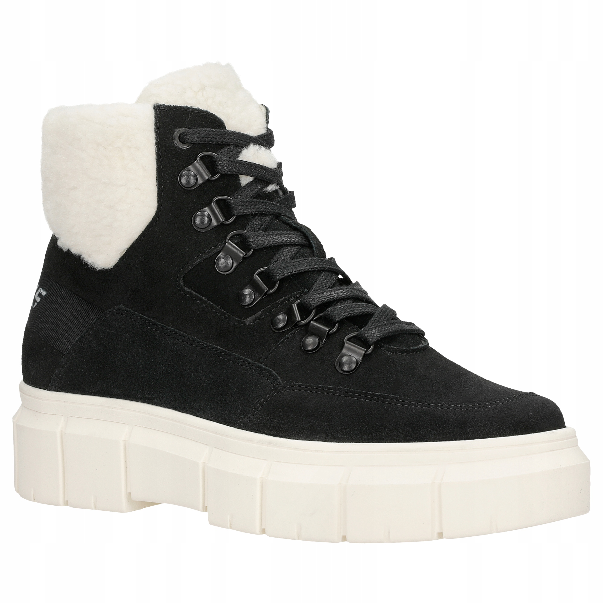 Trzewiki damskie ocieplane Relaks czarne r. 40