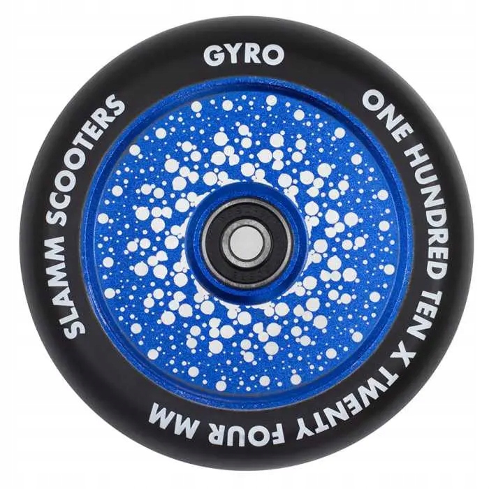 Slamm Gyro Hollow 110 mm kolečko pro výkonnostní koloběžku Blue