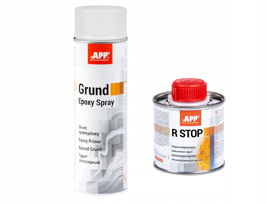 

App Podkład epoksydowy Spray App R-stop Zestaw