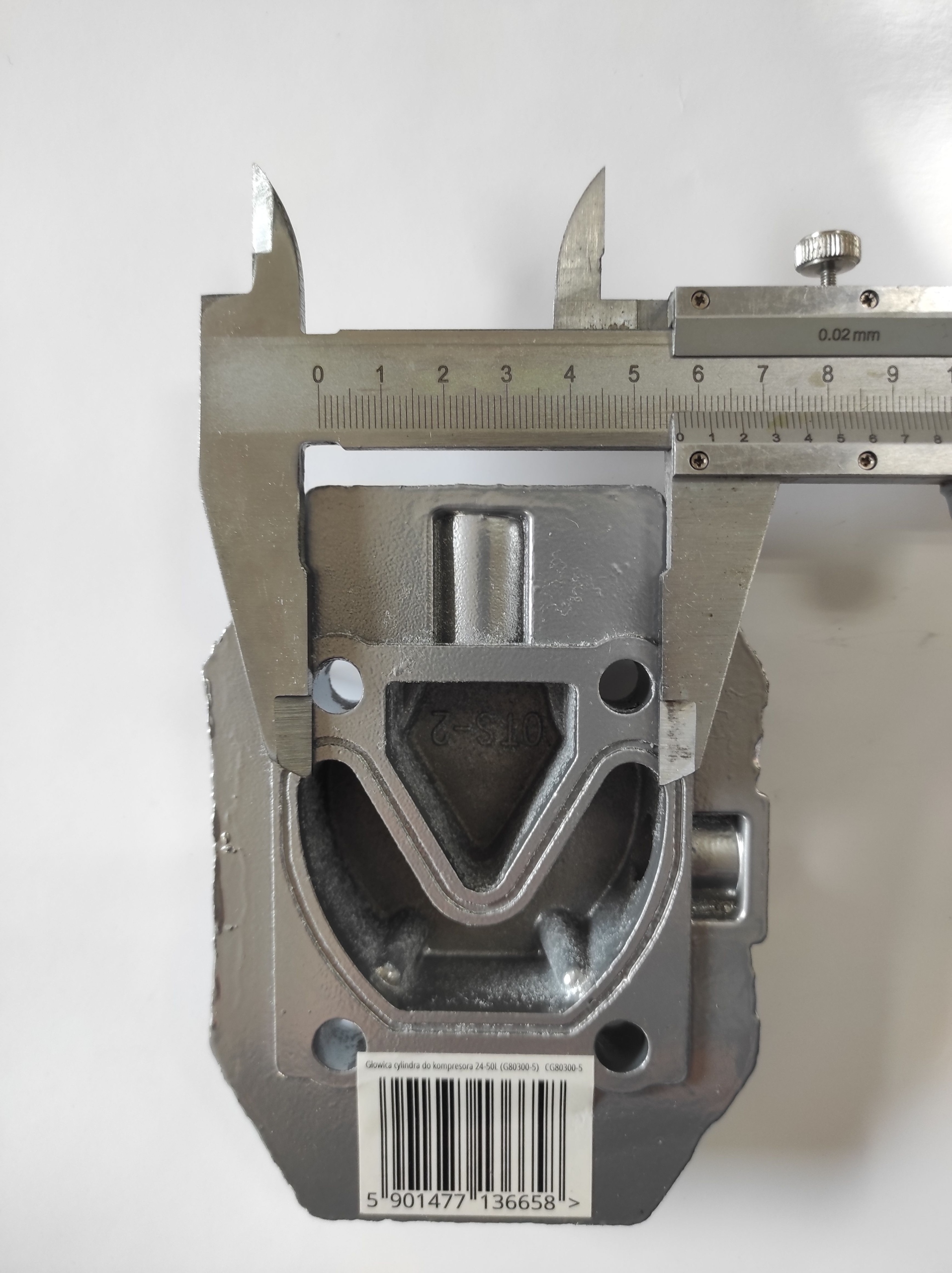Głowica cylindra do kompresora kompresor 24 50L EAN (GTIN) 0123456789
