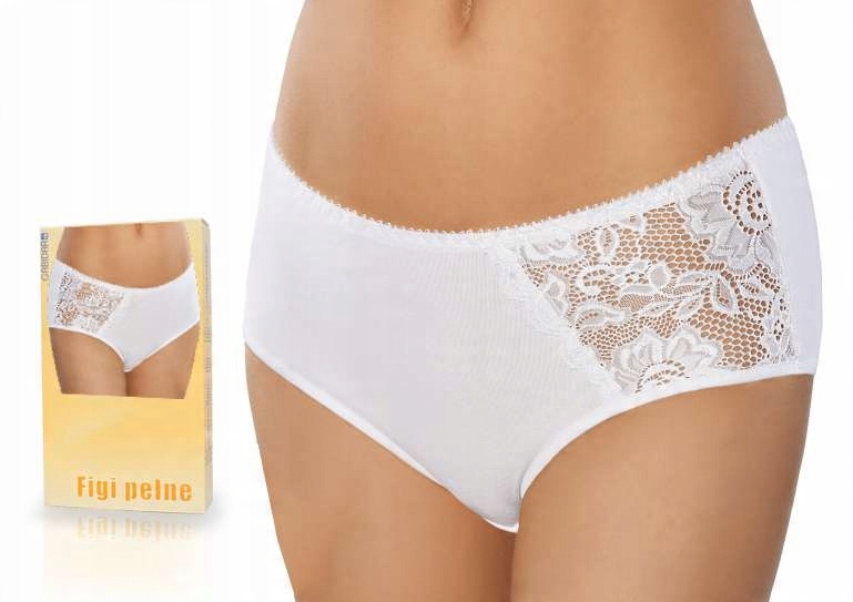 

Figi pełne Gabidar 100 Bawełna , Białe , XL