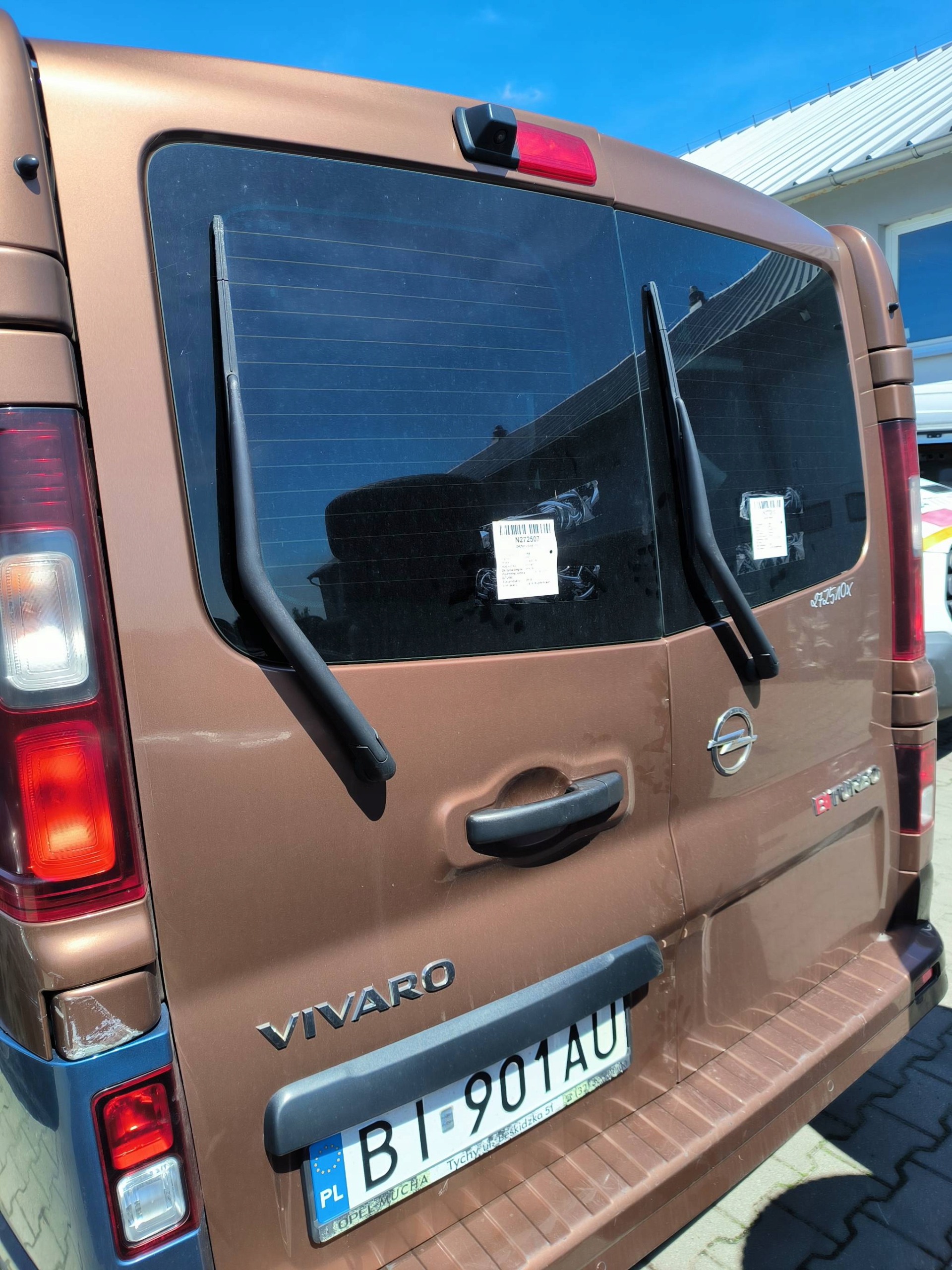 Tür links heck L41R TRAFIC OPEL VIVARO B