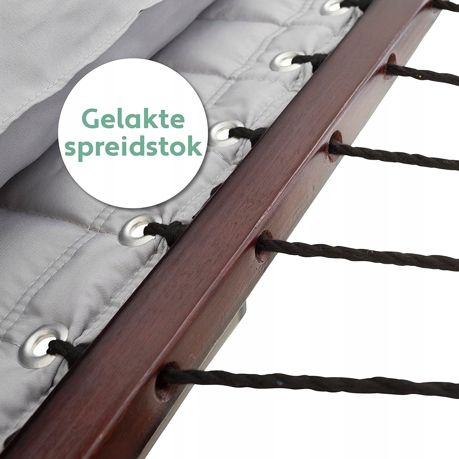 VITA5 Hamak Zestaw Ogrodowy Balkonowy Tarasowy Dla 2 Osób 200kg — miniatura 9