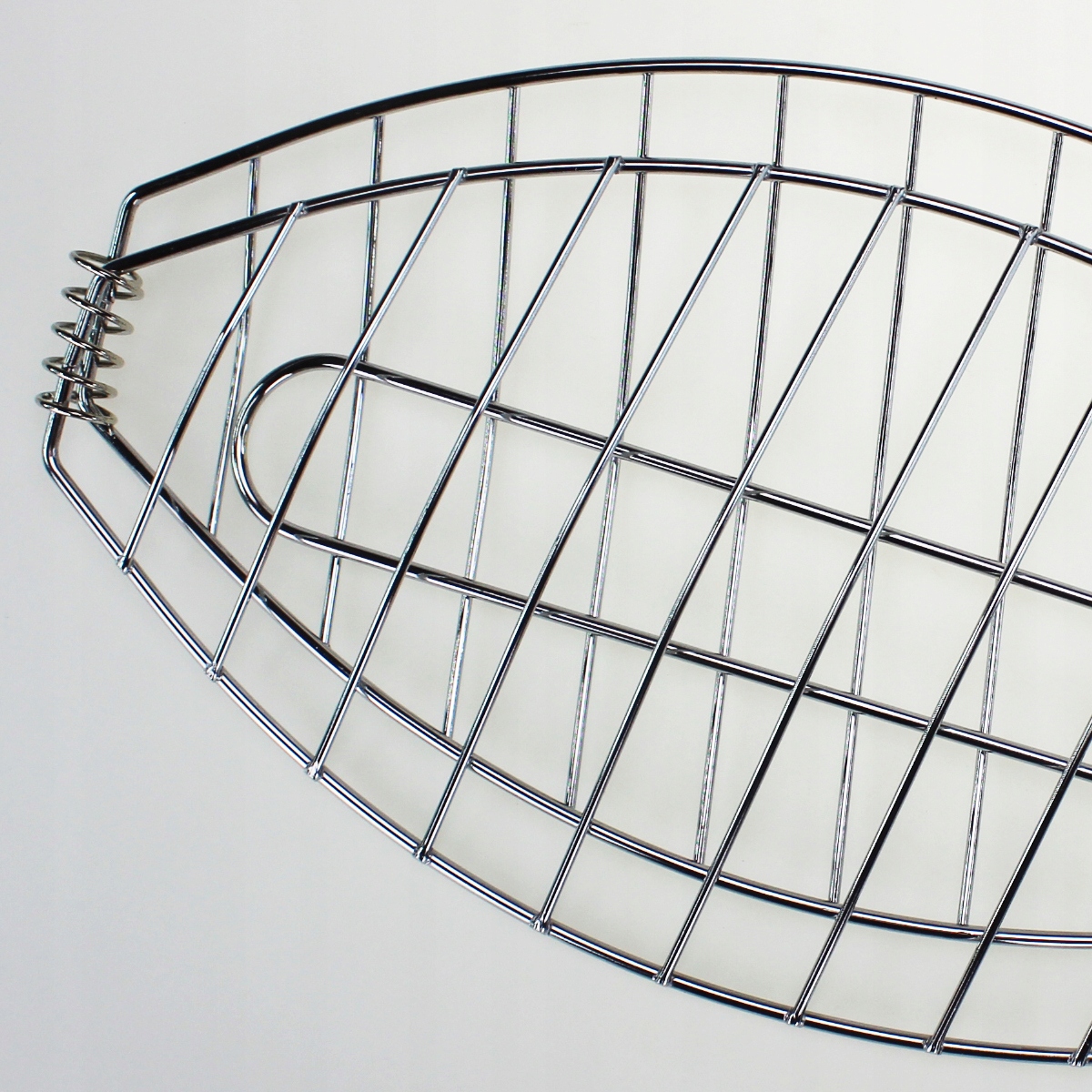 RUSZT DO GRILLOWANIA RYB OPIEKACZ STAL NIERDZEWNA MIĘS SKŁADANY DO GRILLA Materiał stal nierdzewna