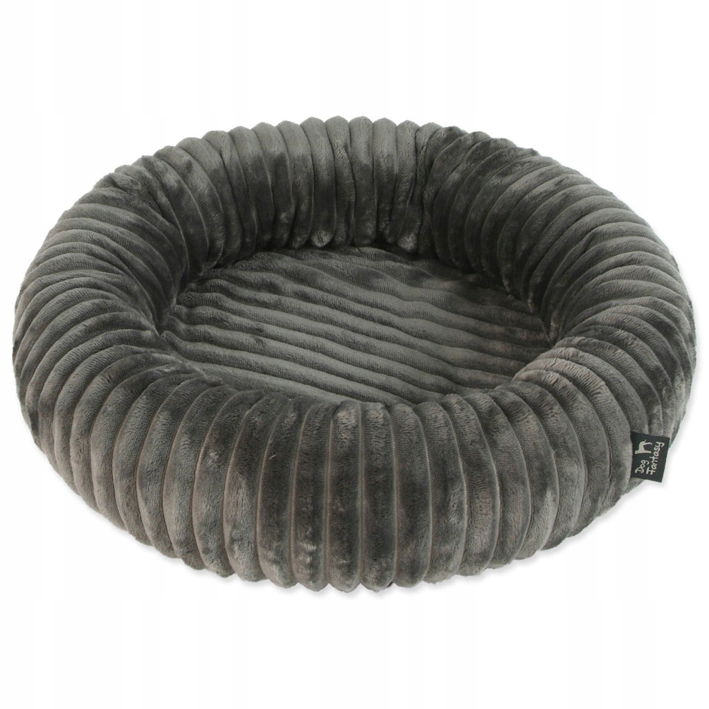 Pelech Dog Fantasy Stripe kulatý šedivý 60cm