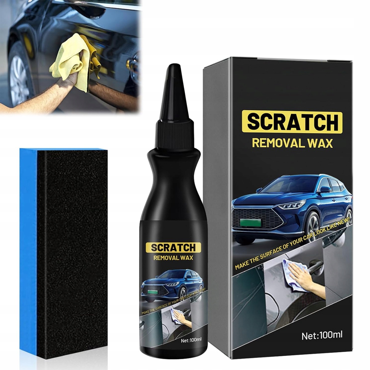 Pasta do usuwania zarysowań lakieru Premium Quality 100ml