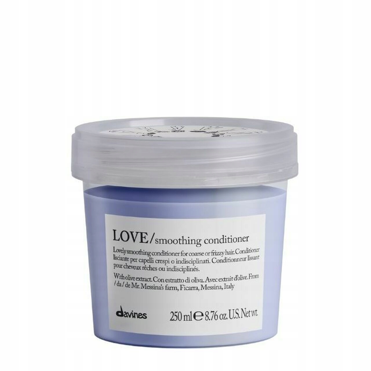 Davines Love Smoothing vyhlazující kondicionér na vlasy, 250 ml