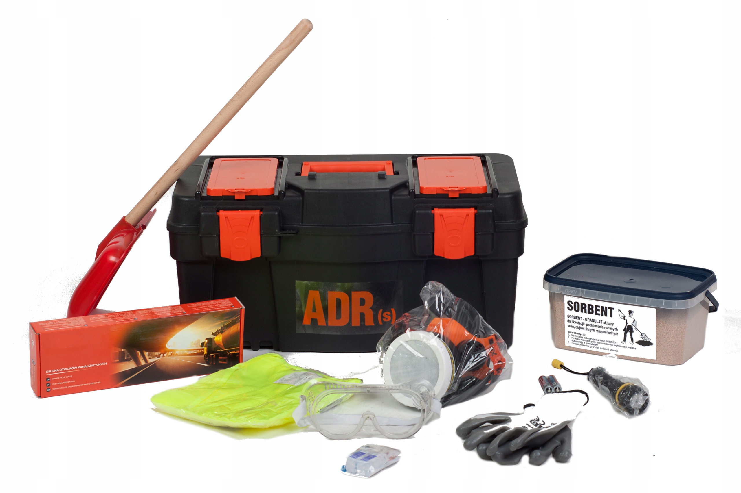 Skrzynka ADR walizka ADR zestaw ADR SORBENT