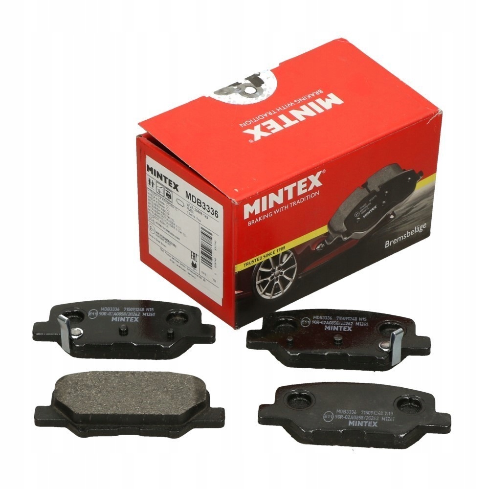 

Klocki Hamulcowe Tył Mintex Citroën C4 Aircross