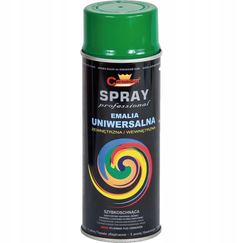 

Farba zielony Ral 6018 spray 400ml 62713002