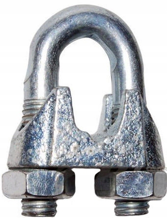 

Zacisk linowy kabłąkowy ocynkowany 10 mm do liny