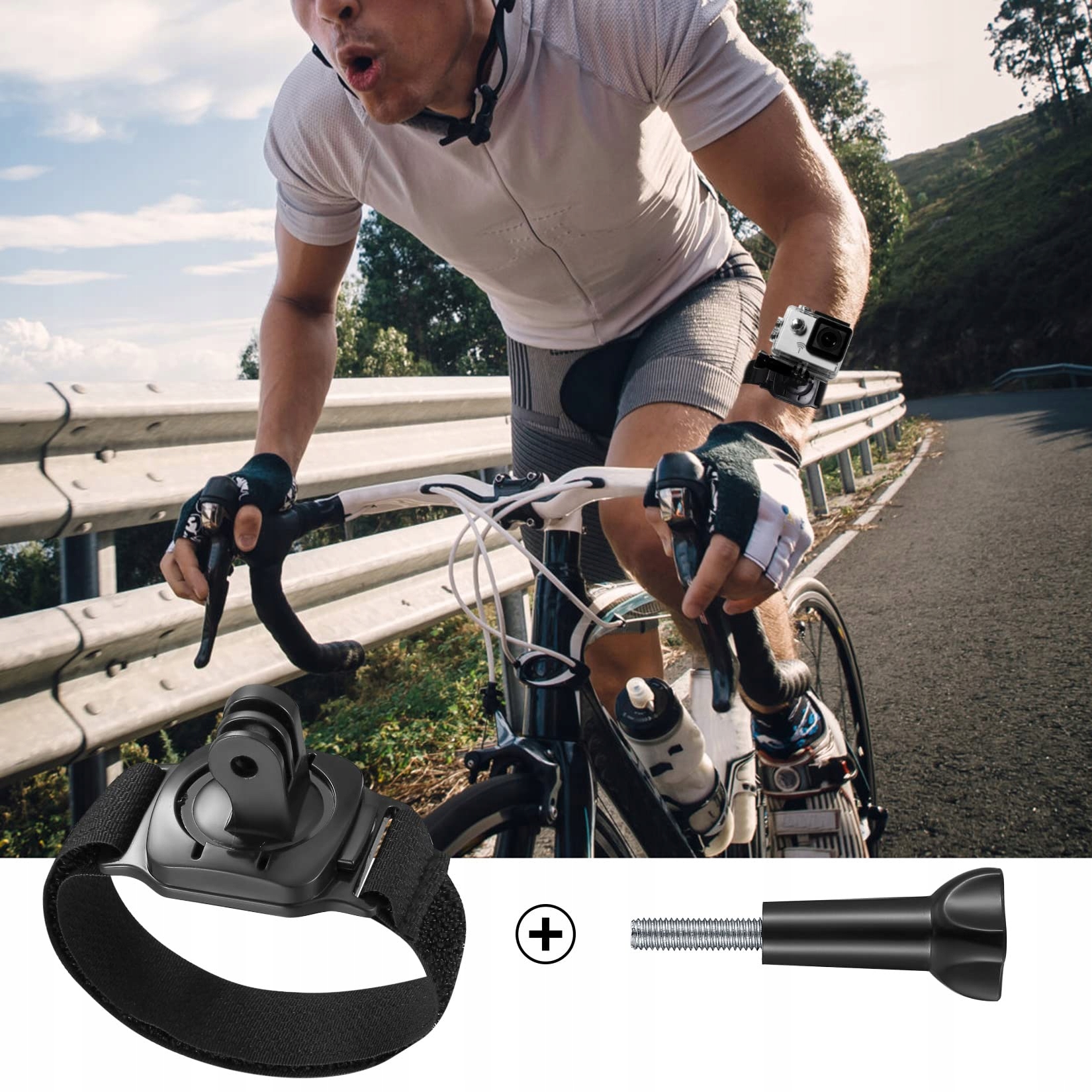 GOPRO Zestaw Akcesoriów Do Kamer Sportowych Hero 9 8 7 6 5 SJCAM Insta360 — miniatura 4