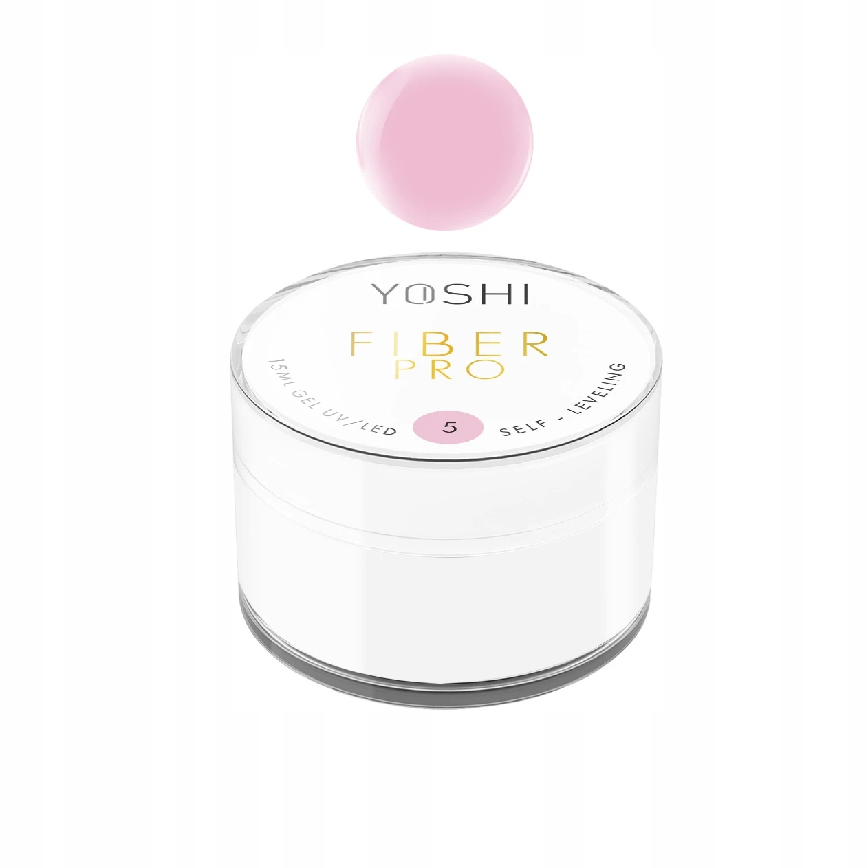 Stavební gel Yoshi Fiber Pro Gel Uv Led No5 50 ml