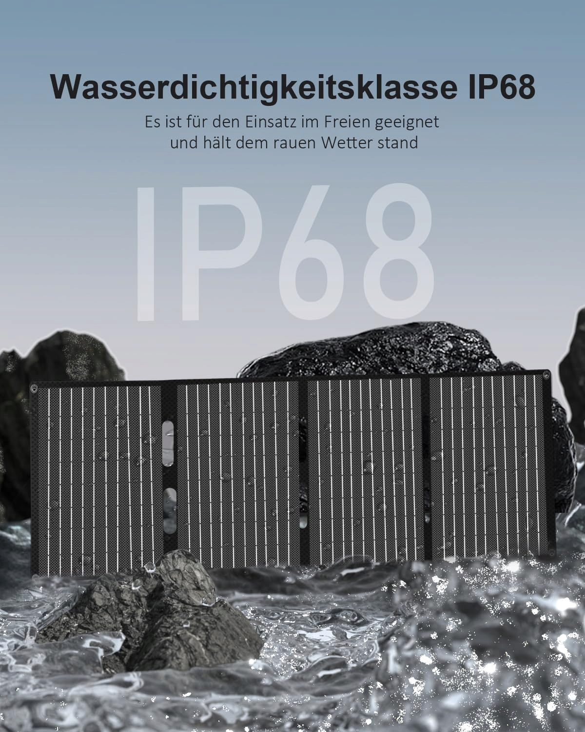 ELECAENTA 60W Przenośna Ładowarka Słoneczna Składana IP68 — miniatura 7