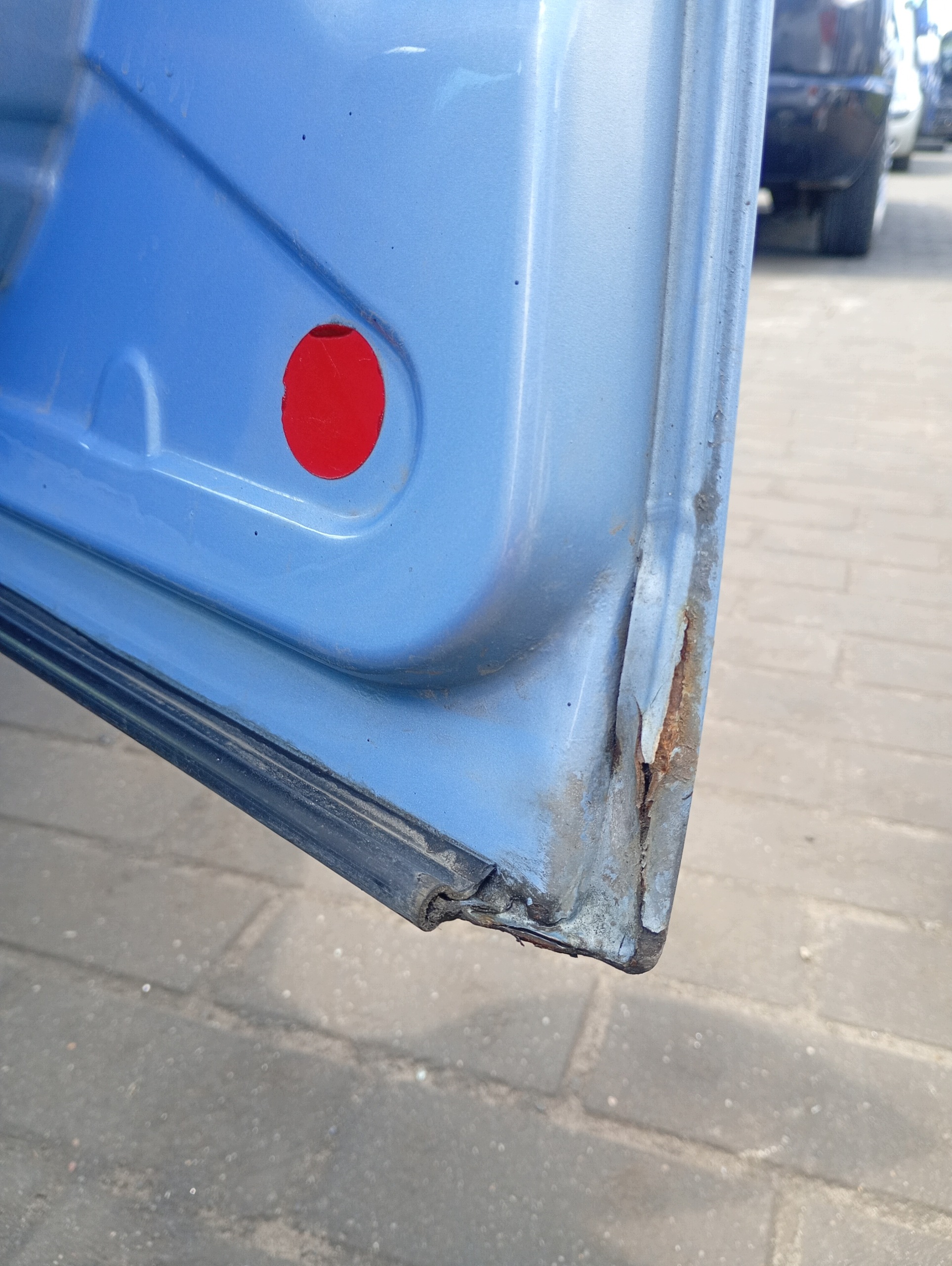 door right front front Fiat Idea 03-12 kod lakieru 792