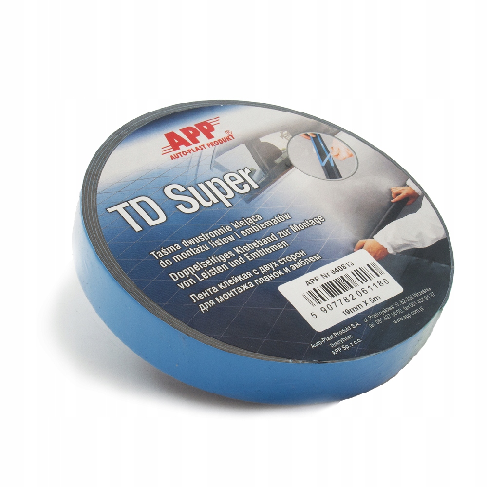 APP TD SUPER TAŚMA DWUSTRONNA 19MMx5M