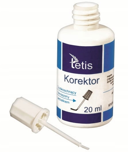 

Korektor W Pędzelku 20ML BK100-AP Tetis