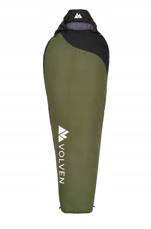 Letní spací pytel Superlight s levým olivovým zipem Volven