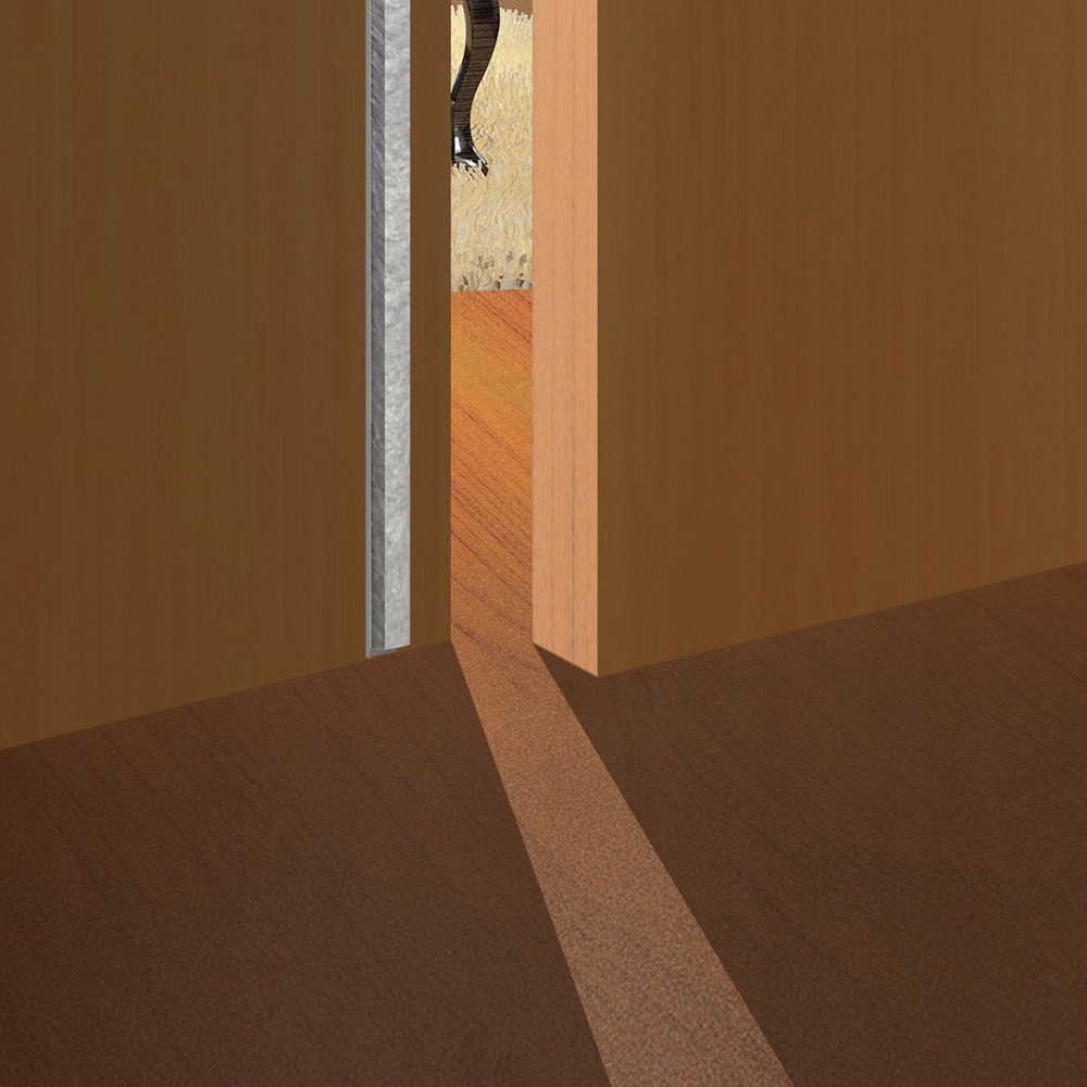 Szczotka samoprzylepna, przeciwkurz. biała, 5,5 mb Kolor biały