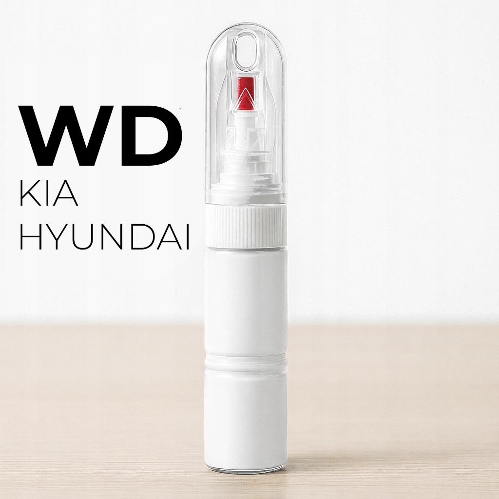 Wd Casa White Kia Hyundai zaprawka z Lakierem igła 20 ml