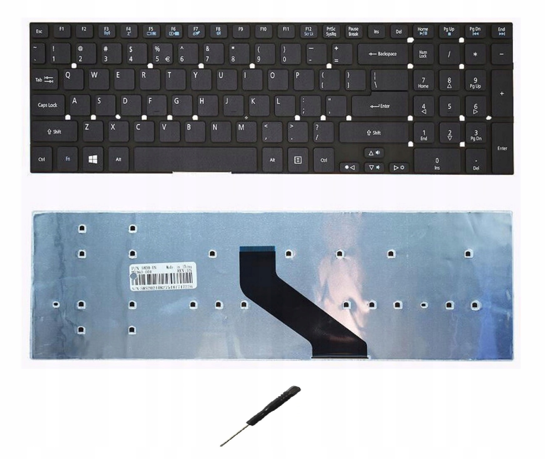 Tastiera Notebook ACER ASPIRE V3-771G-53216G1TMAKK - Foto 8