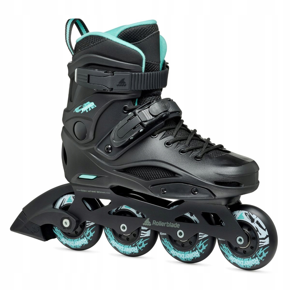 Rolki Rollerblade Rb 80 W Black Light Blue 36,5