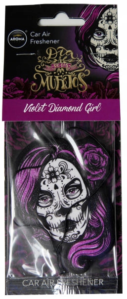 

Aroma Car Muertos Violet Diamond Girl Odświeżacz