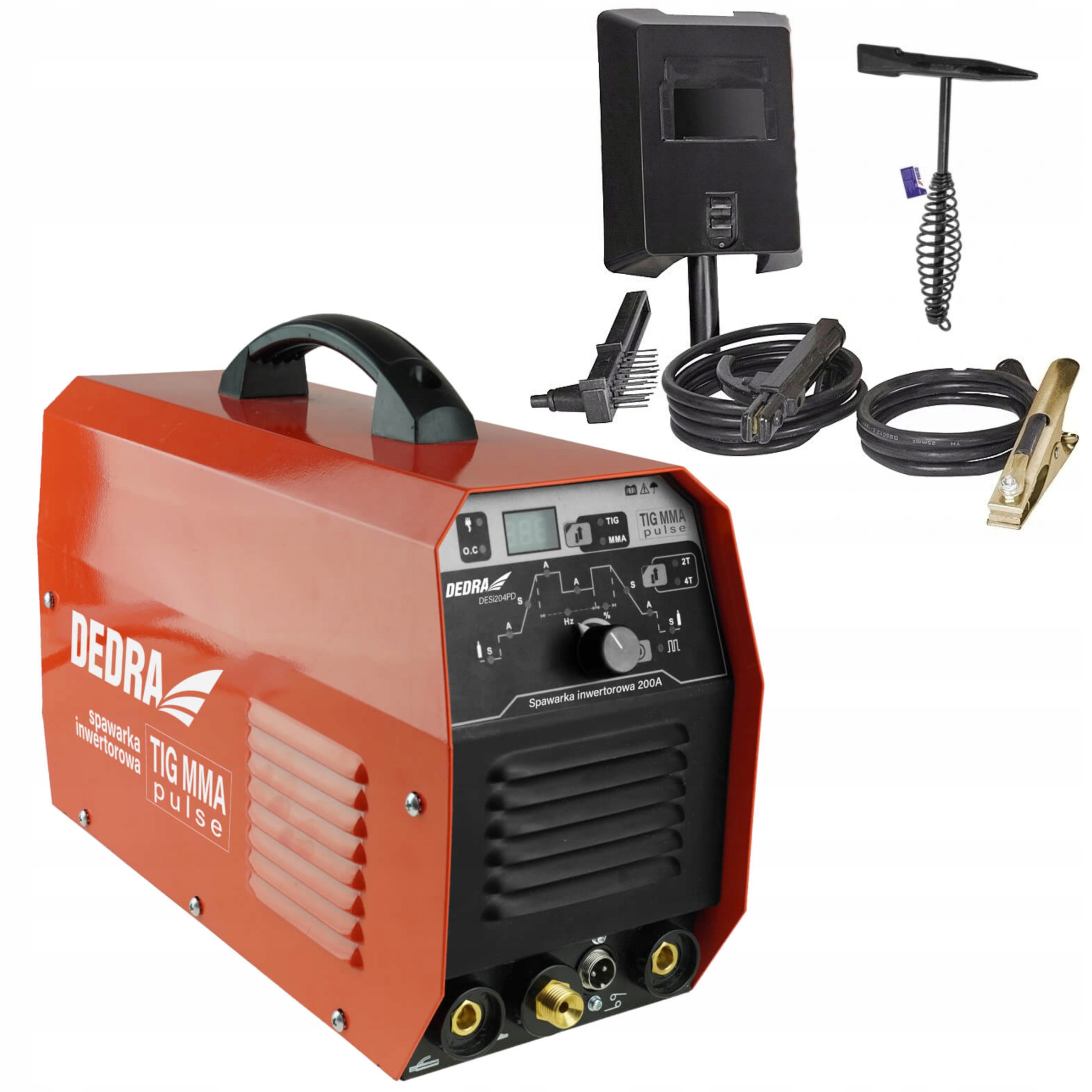 Інверторний зварювальний апарат Dedra DESTI204PD 10-200 A