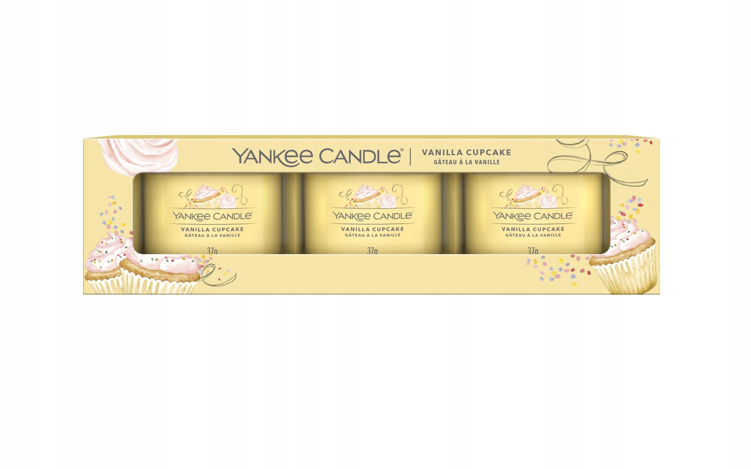 

Yankee Candle Vanilla Cupcake świeca mini Zestaw