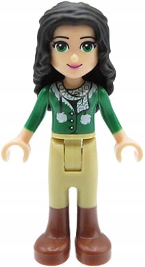 

Lego Friends figurka Emma zielony sweter, szalik