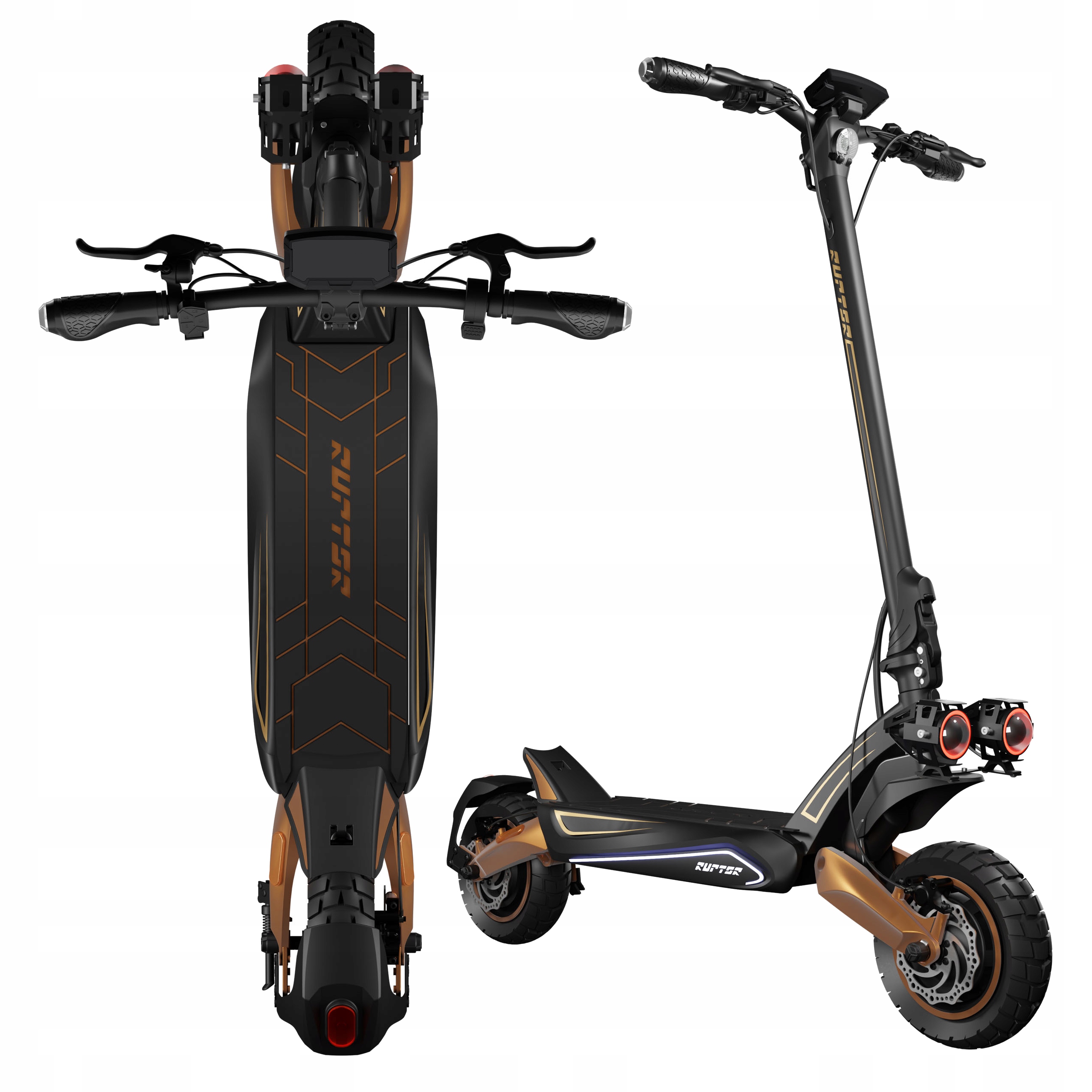 Ruptor R6 v4 Cooper Pojazd elektryczny 2x1200W, zasięg do 80 km, 55km/h