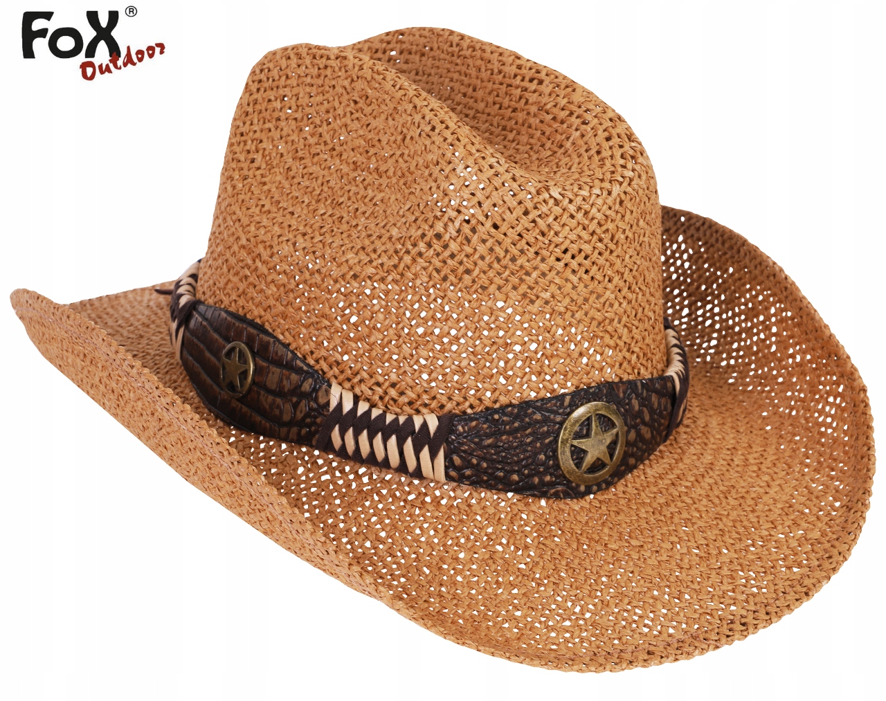 FOX OUTDOOR Kapelusz Kowbojski GEORGIA Country Rozmiar (obwód głowy w cm) 59