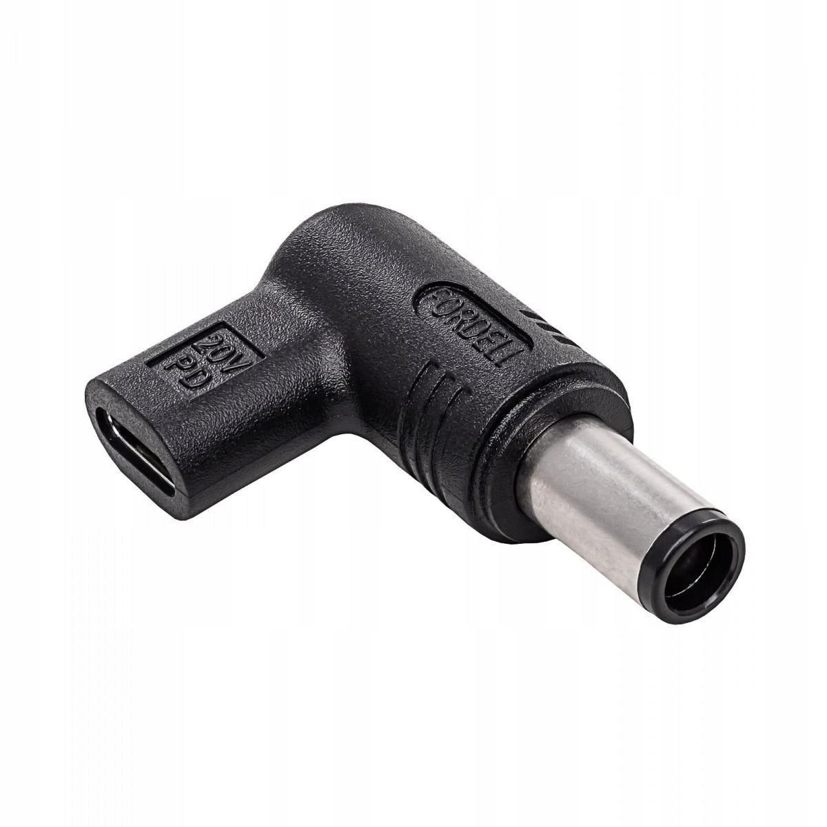 Adapter AK-ND-C08 Dell Pin Wtyczka do zasilacza uniwersalnego Usb-c 7.4 X