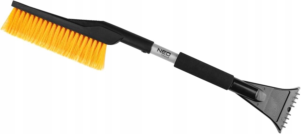 NEO TOOLS Skrobaczka samochodowa z trzepaczką, ergonomiczny,