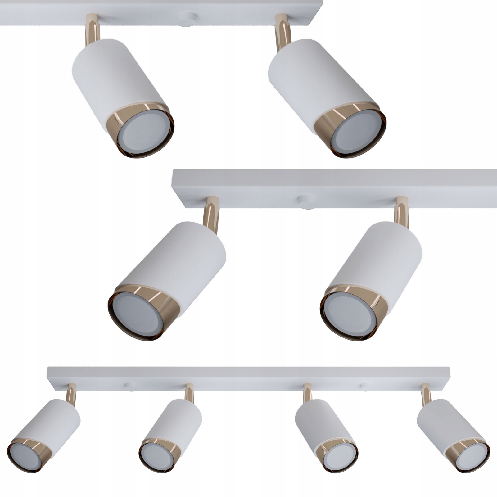 Závěsná stropní lampa stropní svítidlo Led nástěnný Bragi 40W 4x GU10 kovová Tuba