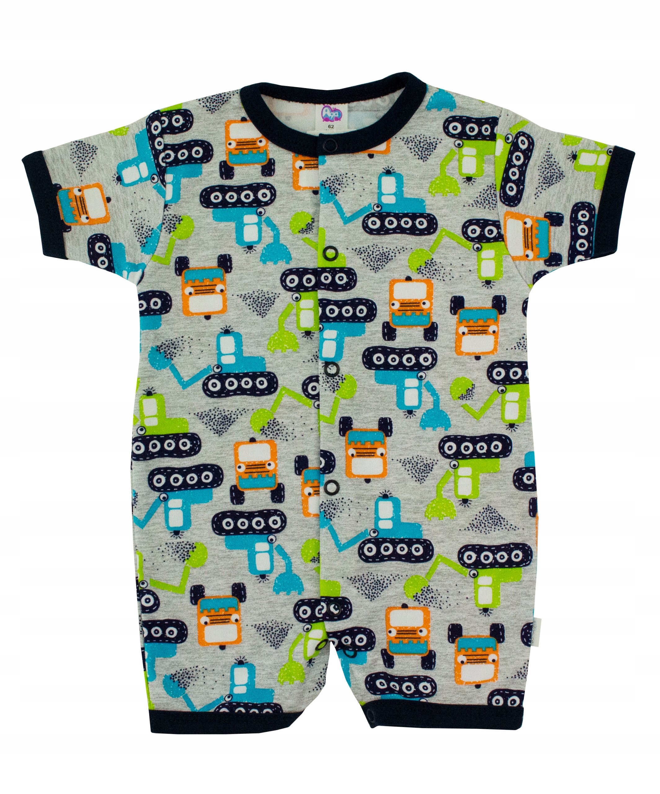 AGA Bawełniany rampers piżama roz. 62 cm