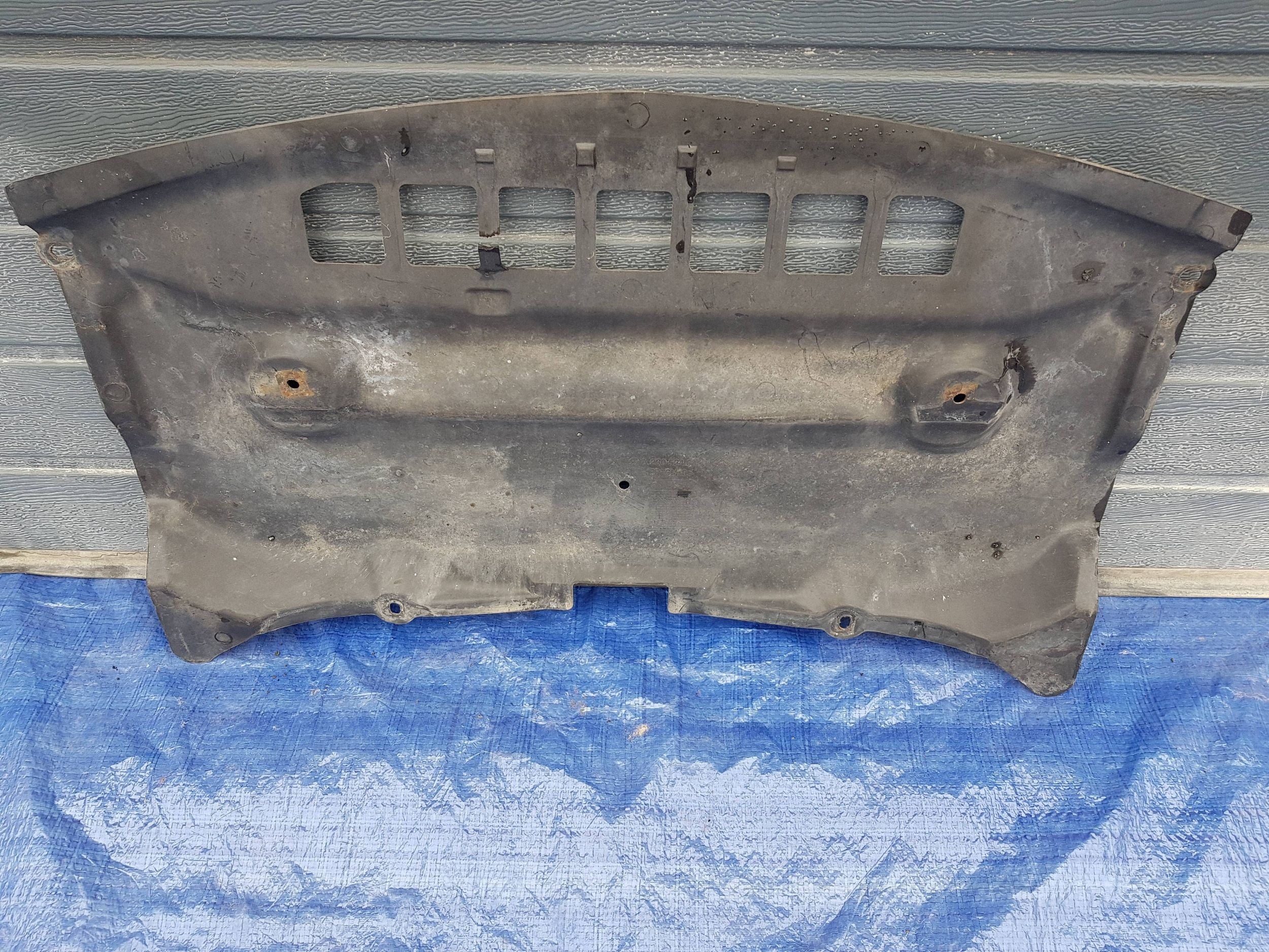 cover below engine bumper front front MERCEDES SL R230 W230 A2305240430