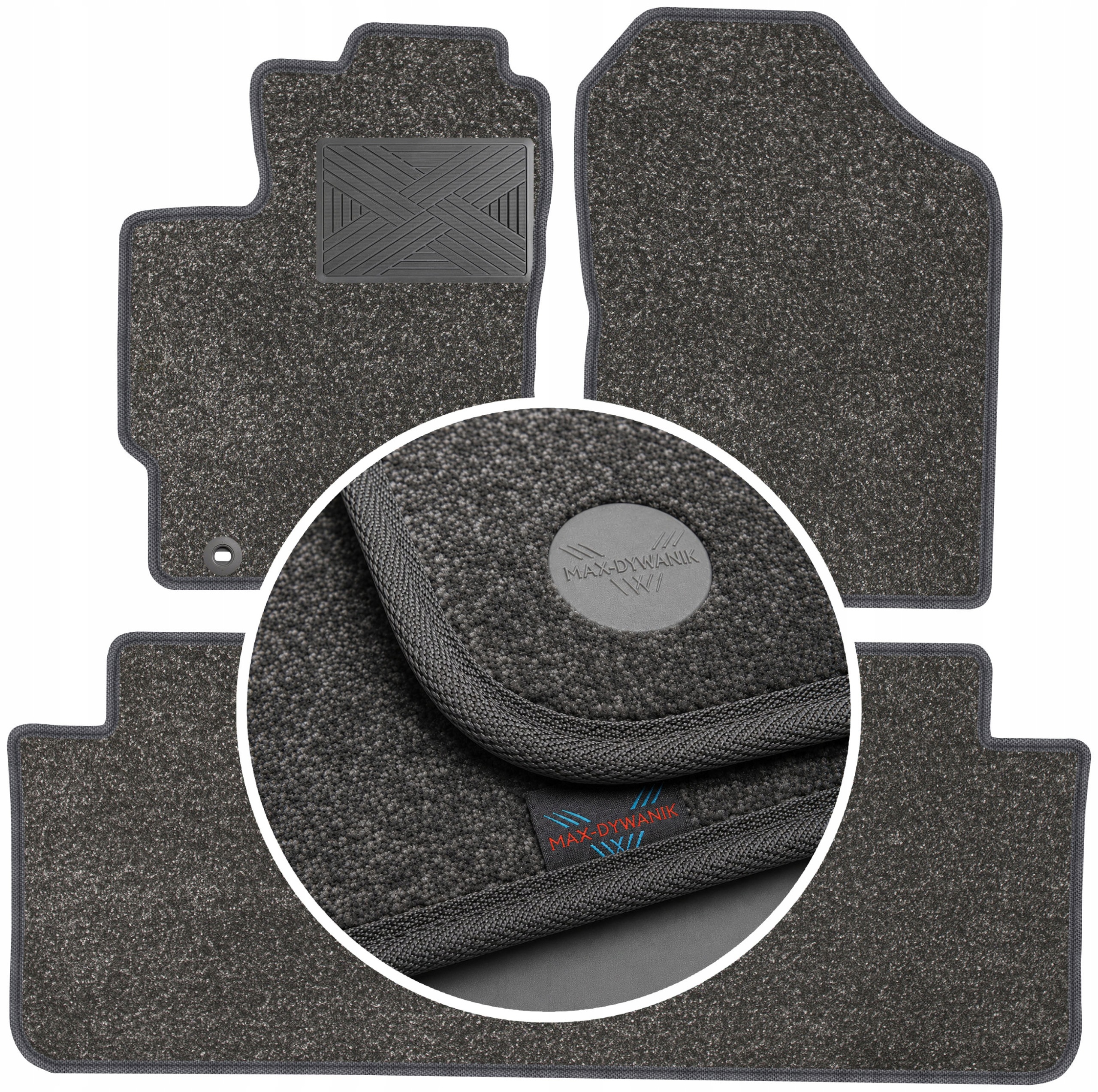 Koberce do auta Toyota Yaris III 2011-2019 Perl-Line 12mm