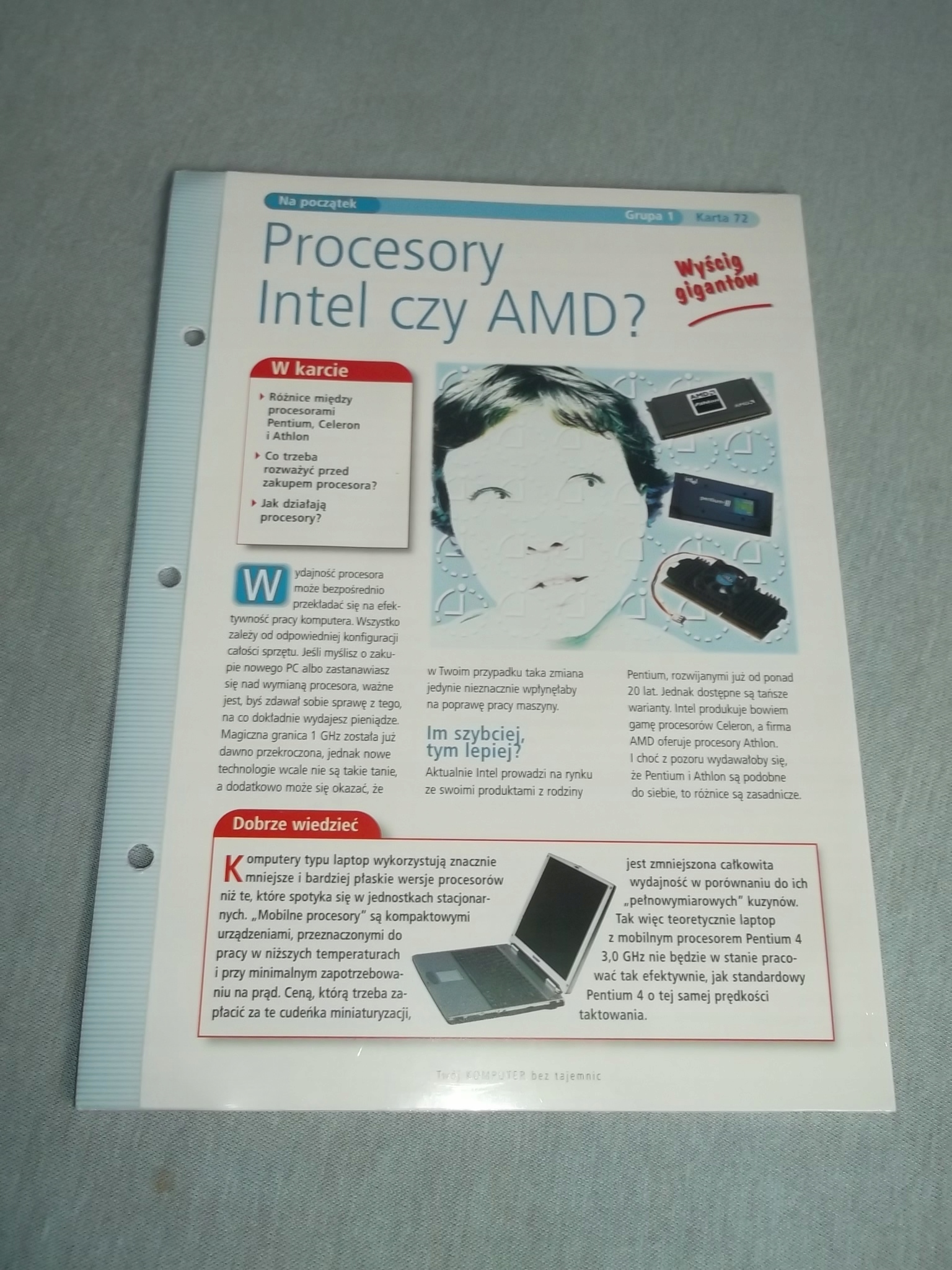 TWÓJ KOMPUTER bez tajemnic Procesory INTEL czy AMD