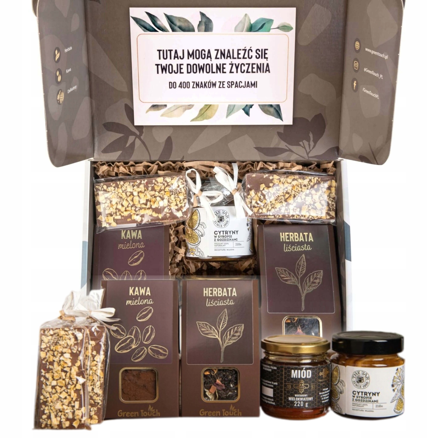 Pudełko Prezentowe Zestaw Herbata Na Wielkanoc Wielkanocny Upominek