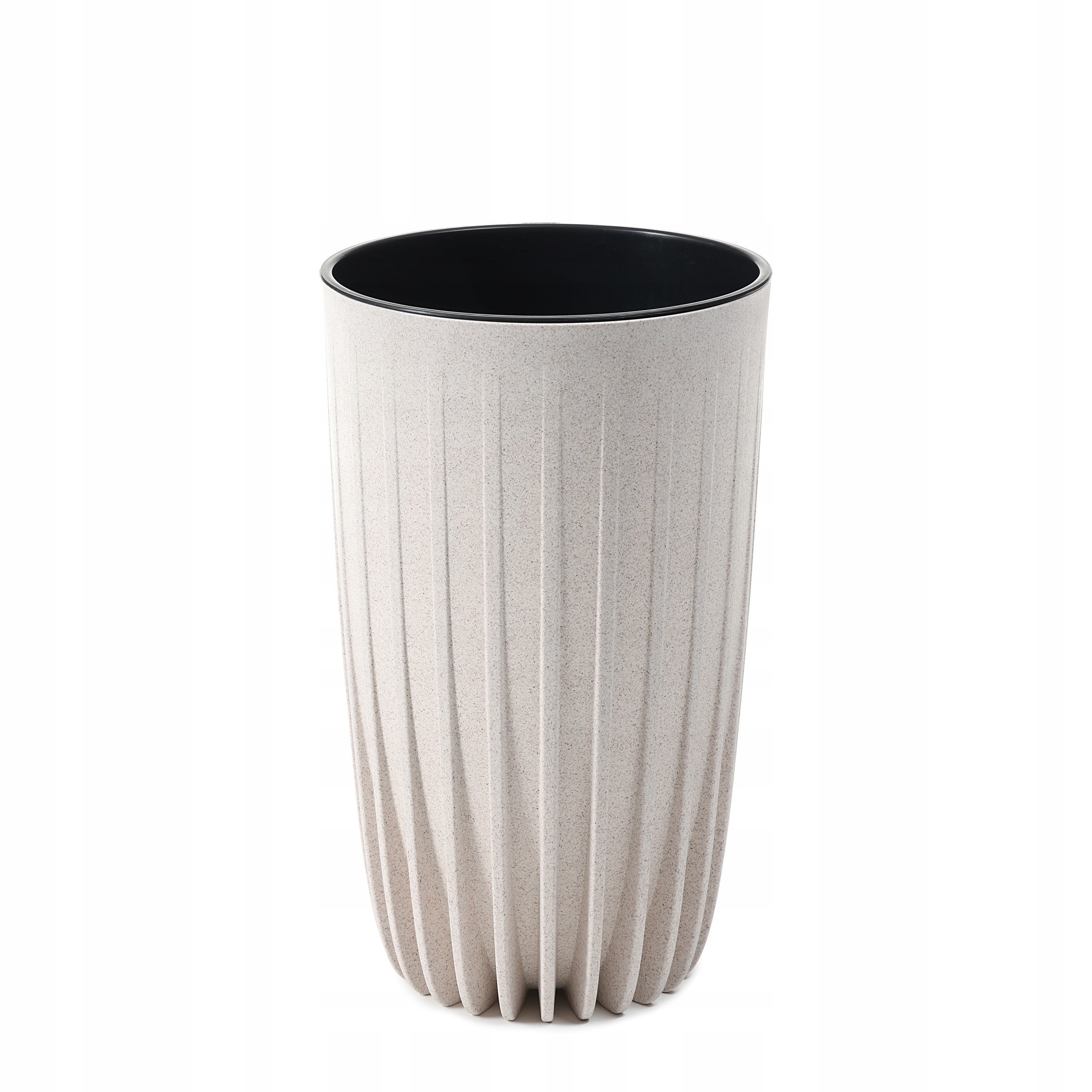 

Donica Mira wysoka Eco wood śr.25 kol. Beżowy