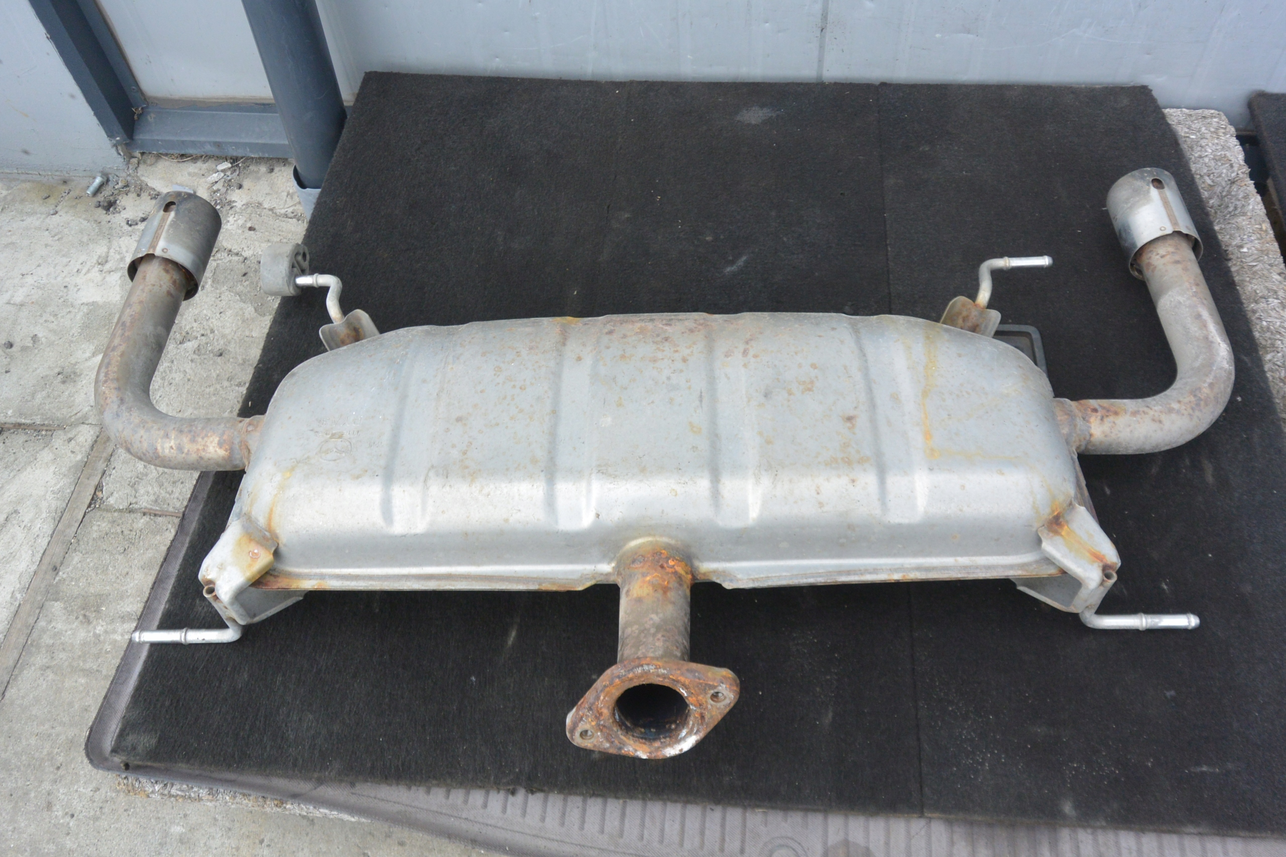 pipe muffler, exhaust MAZDA CX9 II 16- 2.5 T