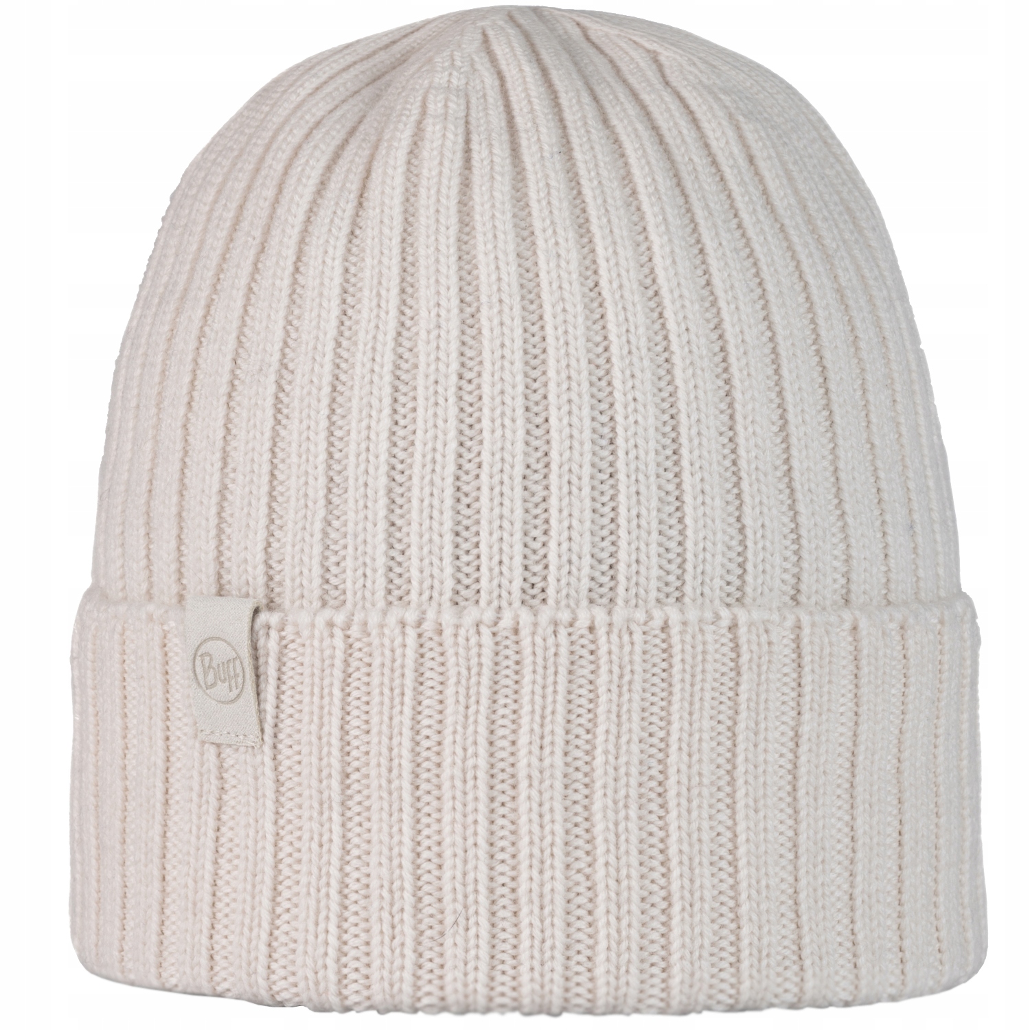 Buff Norval Knitted Hat Beanie (uni) Čepice Unisex Merino Béžová