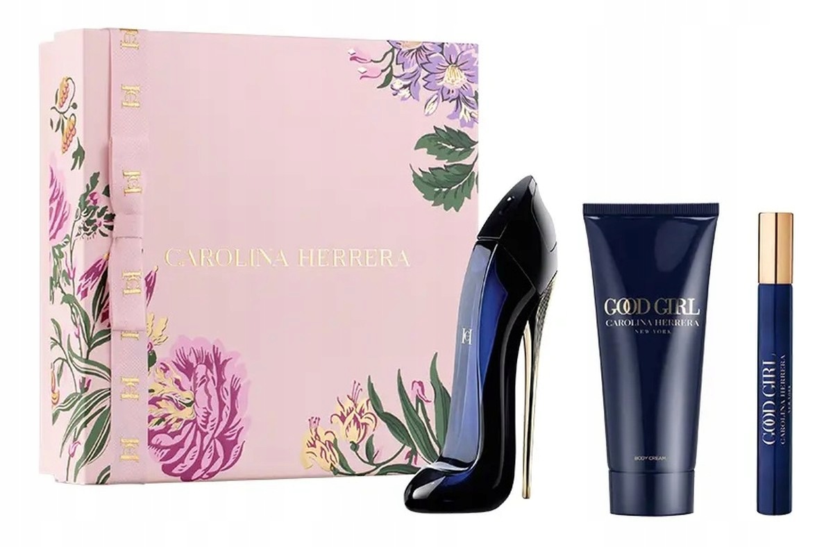 Carolina Herrera Good Girl dárková sada parfémovaná voda 80ml parfémovaná voda 10ml tělové mléko